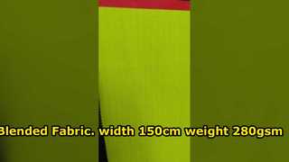 Tessuto misto. larghezza 150 cm peso 280 g/m² 60% modacrilico+38% cotone +2% antistatico