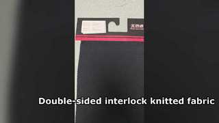 Tessuto a maglia interlock fronte-retro (10% PSA + 90% meta-aramide, 350 g/m², 150 cm)