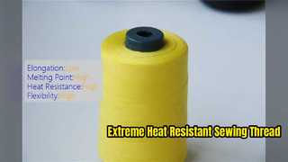 Filo da cucito in para aramide resistente e ad alta resistenza al calore