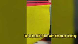 Tessuto meta aramidico con tessuto di rivestimento in neoprene (tessuto impermeabile)