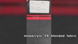 Tessuto misto ignifugo modacrilico