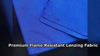 Tessuto in viscosa Premium Lenzing FR resistente alla fiamma