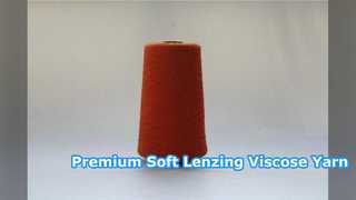 Filato di viscosa Lenzing premium per tessuti morbidi e durevoli