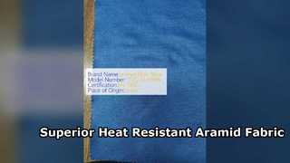 Equipaggiamento protettivo resistente al calore in tessuto Meta Aramid FR