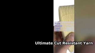 Filato para aramidico 66TEX per guanti resistenti al taglio