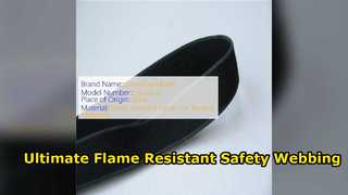 Fettuccia in aramide premium per dispositivi di sicurezza resistenti alla fiamma