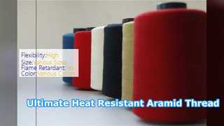 Filo aramidico resistente al calore per dispositivi di sicurezza industriale