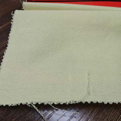 280 gm 150 cm Larghezza 23% Para-aramide 70% FR Viscosa 6% Poliestere miscelato Fiamma resistente Meta-aramide Tessuto per indumenti protettivi