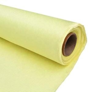 Giallo ad alta resistenza del tessuto di 3000D 400g Para Aramid il Kevlar