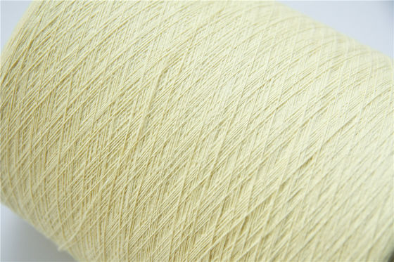 66 TEX Para Aramid Fiber Yarn Ne18/2 giallo crudo per i guanti resistenti tagliati