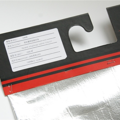 500 tessuto impermeabile di GSM Para Aramid con rivestimento di alluminio