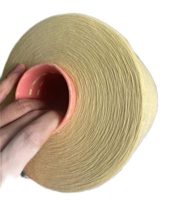 66 TEX Para Aramid Fiber Yarn Ne18/2 giallo crudo per i guanti resistenti tagliati