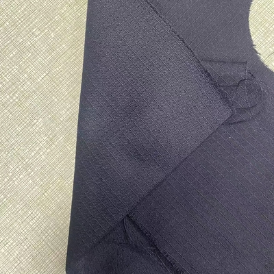 40%FR Composizione viscosa Tessuto meta-aramidico con resistenza ai raggi UV Livello 4-5 in Blu Marina