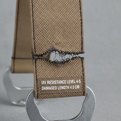 5 Percent Para Aramid Meta Aramid tessuto che fornisce resistenza ai raggi UV Livello 4 a 5 e lunghezza danneggiata 4,5 cm Perfetto per le attrezzature di sicurezza