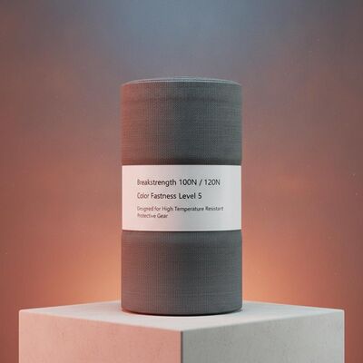 Resistenza alla rottura 1000N 1200N Meta Aramid Fabric Color Fastness Level 5 Progettato per attrezzature protettive resistenti alle alte temperature
