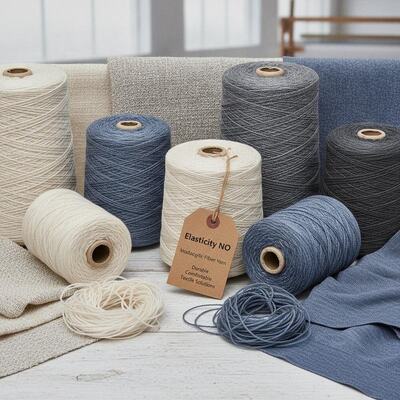 Elasticità NO Filati di fibra modacrilica realizzati per tessuti e tessuti da maglia che garantiscono soluzioni tessili durature e confortevoli