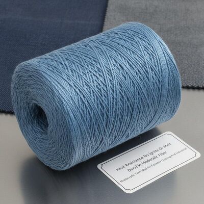 Resistenza al calore Nessuna accensione o fusione Filato modacrilico durevole in fibra modacrilica ideale per indumenti protettivi e industriali
