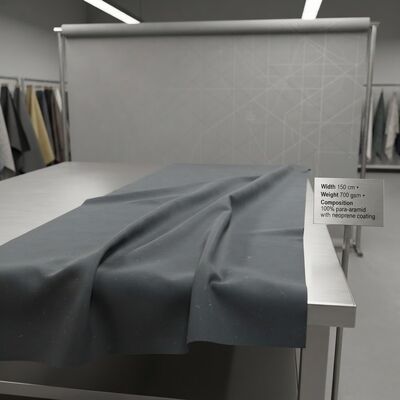 tessuto in para aramidico con rivestimento in neoprene