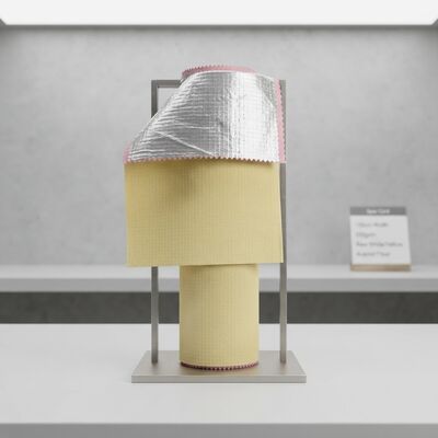 tessuti per rivestimento in foglia di alluminio di aramido
