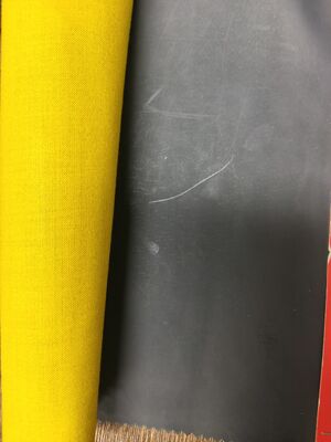 Tessuto di meta-aramide con rivestimento in neoprene - permanente ritardante della fiamma, resistente alle alte temperature e ottima resistenza all'acqua