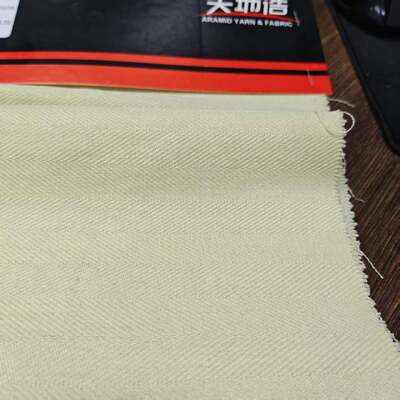 280 gm 150 cm Larghezza 23% Para-aramide 70% FR Viscosa 6% Poliestere miscelato Fiamma resistente Meta-aramide Tessuto per indumenti protettivi