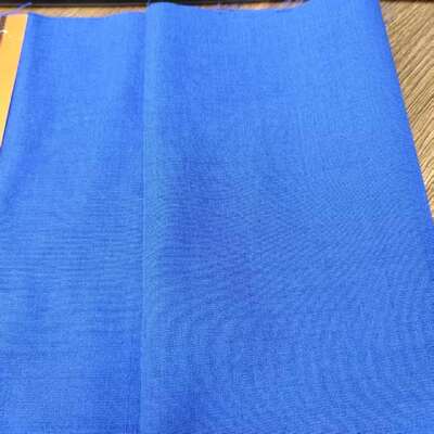 Tessuto Meta Aramidico Antistatico Blu Brillante da 160 g/m² per Abbigliamento da Lavoro di Sicurezza Estivo Petrolchimico
