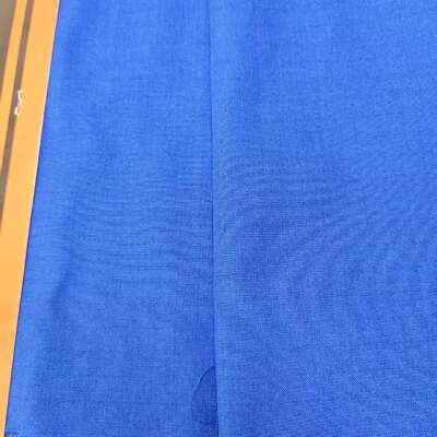 Tessuto Meta Aramidico Antistatico Blu Brillante da 160 g/m² per Abbigliamento da Lavoro di Sicurezza Estivo Petrolchimico