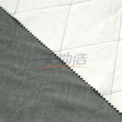 Tessuto Grey With Aramid Felt 200gsm di Aramid del Meta per il rivestimento dell'abbigliamento di estinzione di incendio