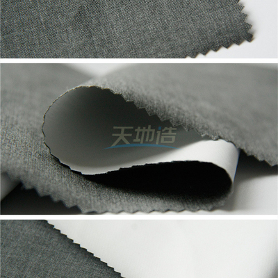 Grey Meta Aramid Fiber Cloth con PTFE 150gsm per il rivestimento dell'abbigliamento di estinzione di incendio