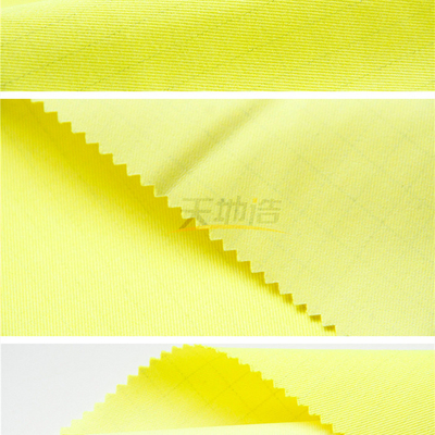 tessuto Fluorescrnt Ne24/2 giallo En11612 di modacrilica 280gsm