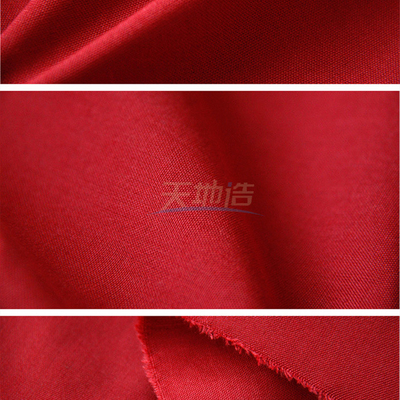 Tessuto viscoso rosso 240gsm di Aramid per vestiario di protezione