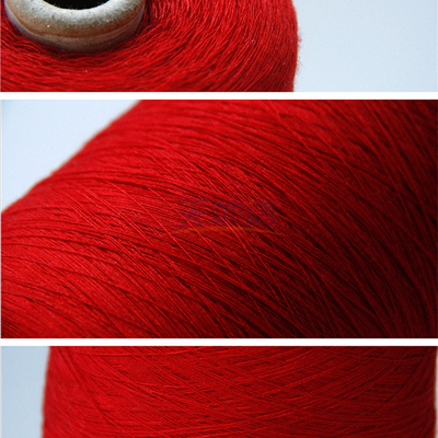 Il Meta rosso Aramid ha mescolato il filato Ne33/2 per il vestiario di protezione chimico dell'olio