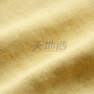 Para Aramid hanno tricottato il giallo crudo dell'interruttore di sicurezza del tessuto per lo schermo della protezione