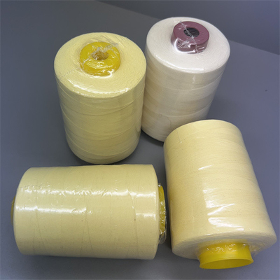 60 TEX Ne 30/3 di giallo crudo del filato cucirino di Para Aramid con ad alta resistenza