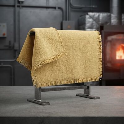 Tessuto isolante termico in Kevlar e fibra di vetro con resistenza alle alte temperature, ignifugo e resistenza allo strappo